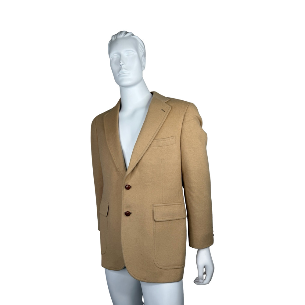 Norton Ditto Houston Vintage Camel Hair Sport Coat Blazer Sz. 44R